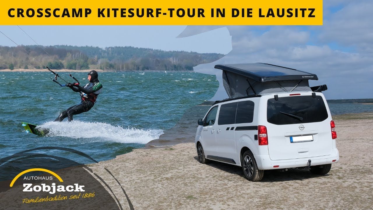 Vorschaubild: CamperVan CROSSCAMP [Kitesurf-Tour in die Lausitz] | 2021 | Autohaus Zobjack